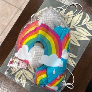 $ Colorful Rainbow Travel Pillow